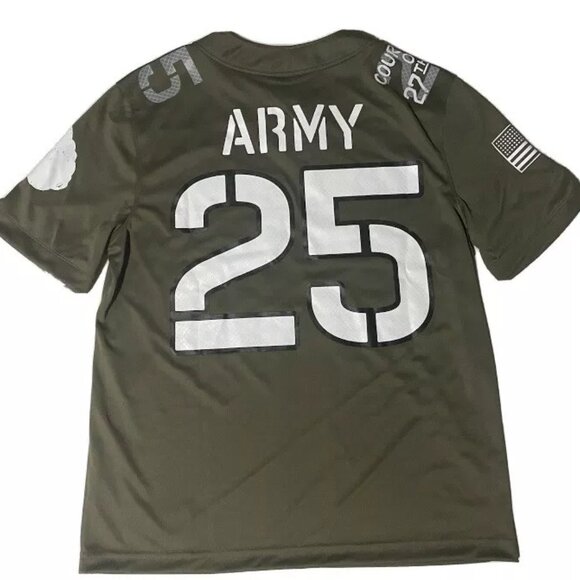 Nike Army Black Knights USA Infantry Football Jersey CK6204-222 Mens Size Large. - Picture 6 of 7